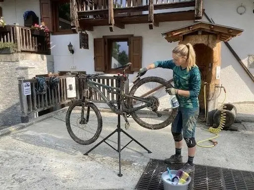 bike corner lavaggio